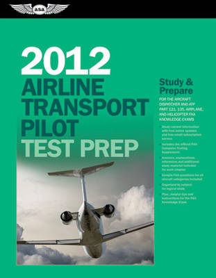 Book cover for Airline Transport Pilot Test Prep 2012