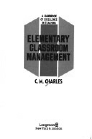 Cover of Elementary Classroom Management