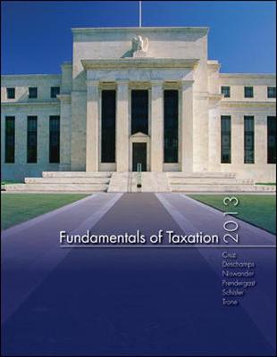 Book cover for MP Fundamentals of Taxation 2013 Edition with TaxAct Software