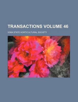 Book cover for Transactions Volume 46