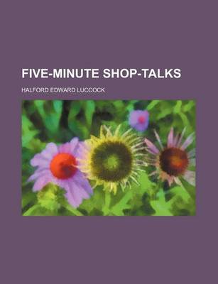 Book cover for Five-Minute Shop-Talks