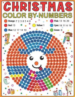 Book cover for Christmas Color By Numbers