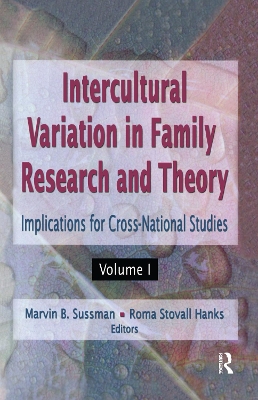 Book cover for Intercultural Variation in Family Research and Theory