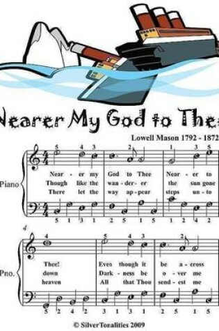 Cover of Nearer My God to Thee - Easy Piano Sheet Music Junior Edition