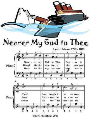 Book cover for Nearer My God to Thee - Easy Piano Sheet Music Junior Edition