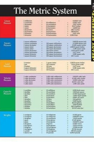 Cover of The Metric System and Conversion Chart Ready Reference