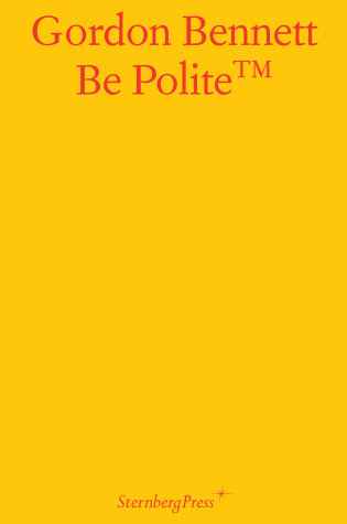 Cover of Gordon Bennett – Be Polite