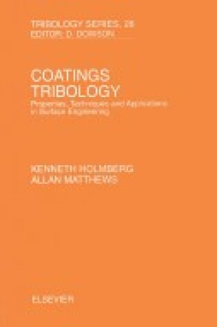 Cover of Coatings Tribology