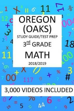 Cover of 3rd Grade OREGON OAKS, 2019 MATH, Test Prep