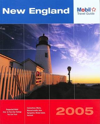 Book cover for Mobil Travel Guide New England, 2005