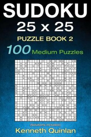 Cover of SUDOKU 25 x 25 Puzzle Book 2