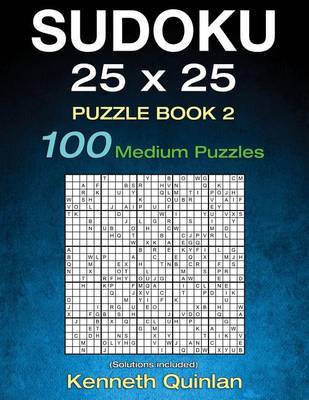 Cover of SUDOKU 25 x 25 Puzzle Book 2