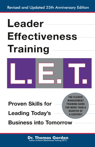 Book cover for Leader Effectiveness Training: L.E.T. (Revised)