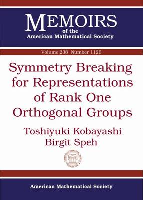 Cover of Symmetry Breaking for Representations of Rank One Orthogonal Groups