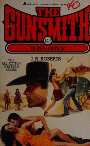 Book cover for The Gunsmith 147: Blind