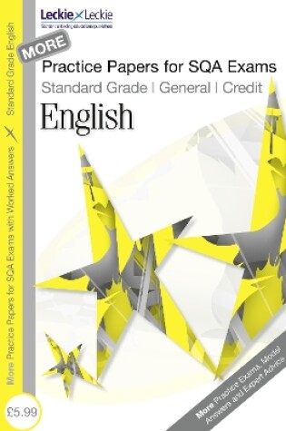 Cover of More General/Credit English Practice Papers for SQA Exams