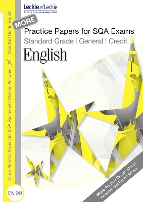 Cover of More General/Credit English Practice Papers for SQA Exams