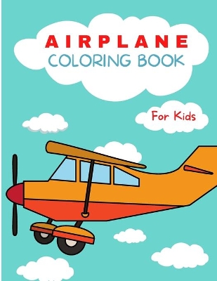 Book cover for Airplane Coloring Book