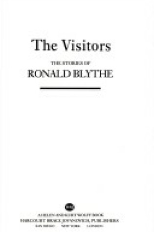 Cover of The Visitors