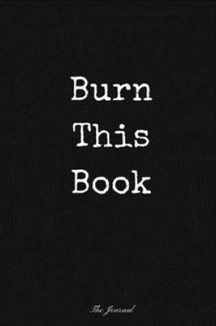 Cover of Burn this book