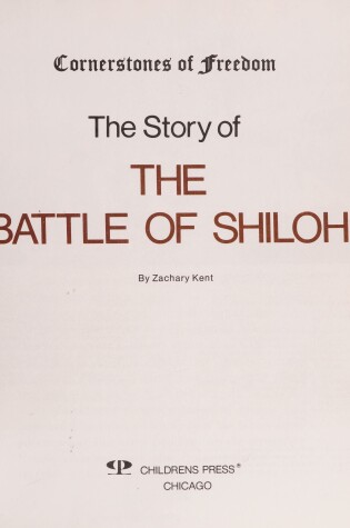 Cover of The Story of the Battle of Shiloh