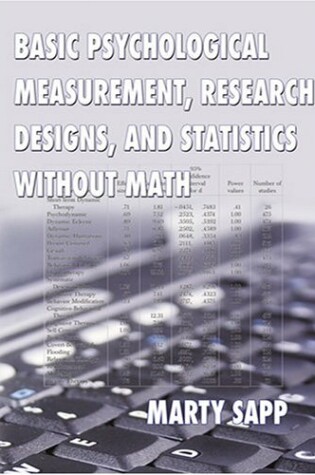 Cover of Basic Psychological Measurement, Research Design, and Statistics Without Math