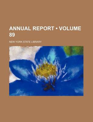 Book cover for Annual Report (Volume 89)