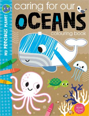 Book cover for My Precious Planet Caring for Our Oceans Activity Book