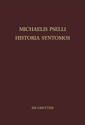 Cover of Michaelis Pselli Historia Syntomos