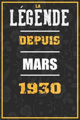 Book cover for La Legende Depuis MARS 1930
