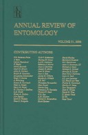 Book cover for Annual Review of Entomology W/ Online Access, Vol 51