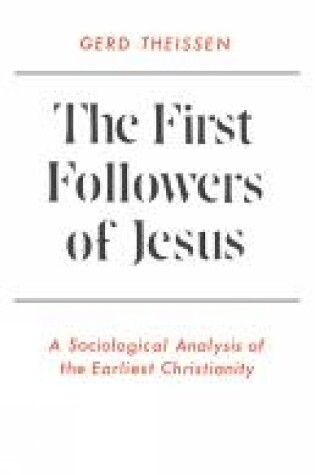 Cover of The First Followers of Jesus