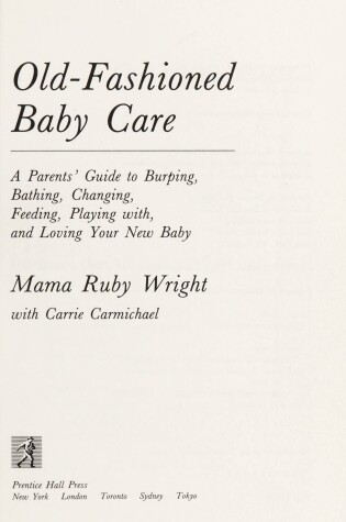 Cover of Old Fashioned Baby Care