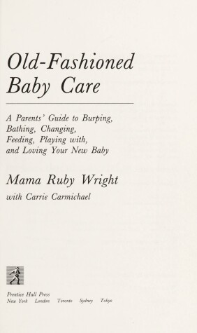 Book cover for Old Fashioned Baby Care