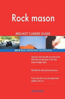 Book cover for Rock mason RED-HOT Career Guide; 2575 REAL Interview Questions