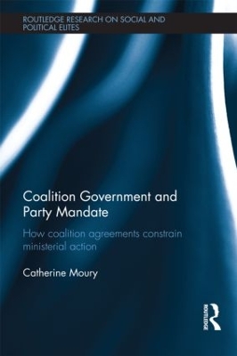 Book cover for Coalition Government and Party Mandate