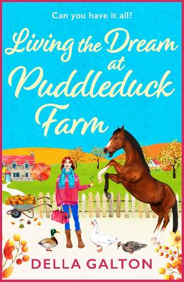 Book cover for Living the Dream at Puddleduck Farm