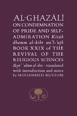 Book cover for Al-Ghazali on the Condemnation of Pride and Self-Admiration