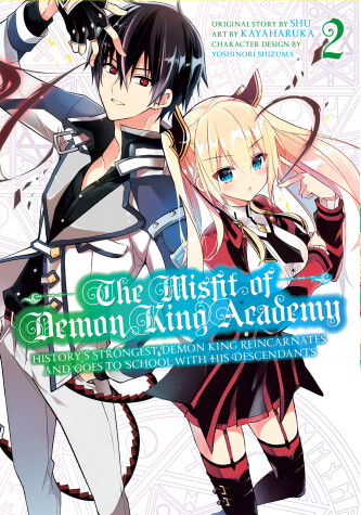 Book cover for The Misfit of Demon King Academy 2