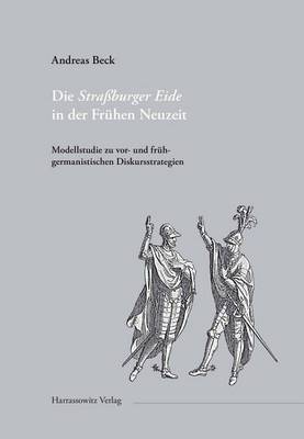 Cover of Die Strassburger Eide in Der Fruhen Neuzeit