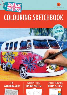 Book cover for Art Colouring Sketchbook: For Girls