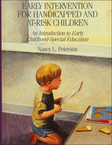 Cover of Early Intervention for Handicapped and At-Risk Children