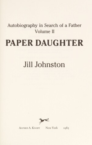 Book cover for Paper Daughter