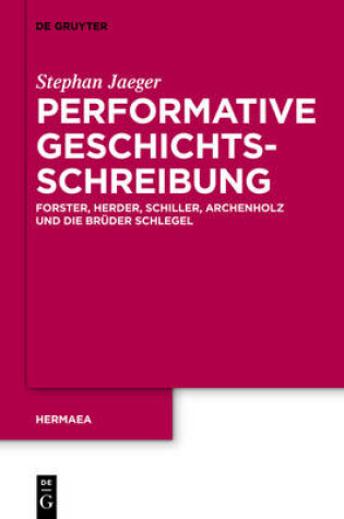 Cover of Performative Geschichtsschreibung