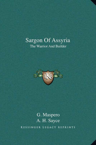 Cover of Sargon of Assyria