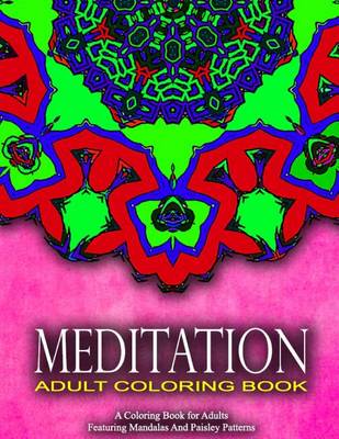 Book cover for MEDITATION ADULT COLORING BOOKS - Vol.11