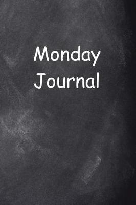 Cover of Monday Journal Chalkboard Design