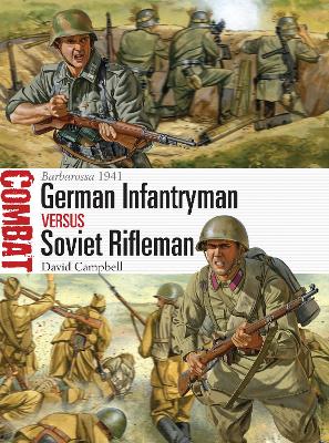 Book cover for German Infantryman vs Soviet Rifleman