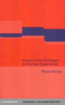 Book cover for Husserl and Heidegger on Human Experience