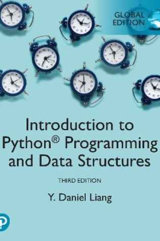 Cover of Introduction to Python Programming and Data Structures, Global Edition